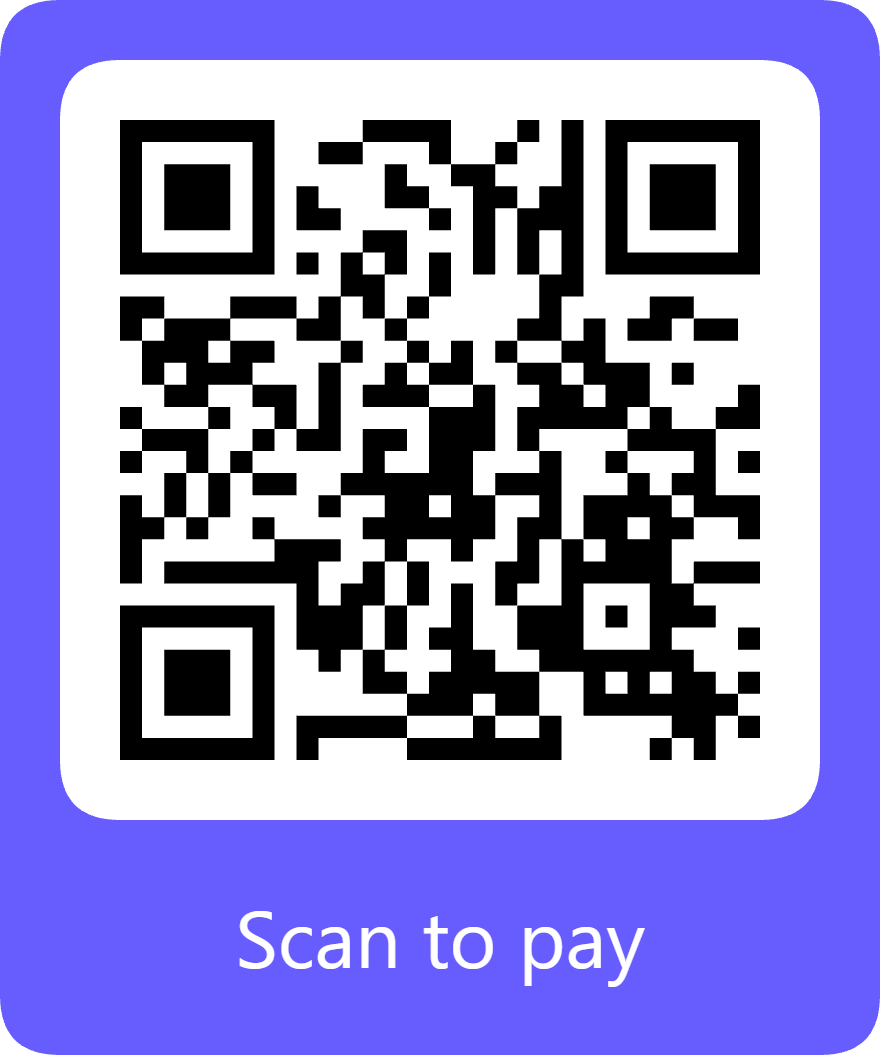 Stripe QR code for Heartsaver First Aid CPR AED Course full payment
